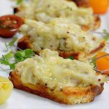 Crab and Gruyere Meltaway Crostini Appetizers Recipe