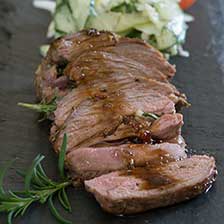 Grass Fed Lamb Sirloin In Sherry Reduction Recipe