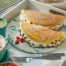 Mascarpone Cannoli Pancakes Recipe
