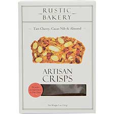 Artisan Crisps with Tart Cherry, Cacao Nibs and Almonds