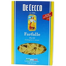 De Cecco Pasta - Farfalle - no. 93