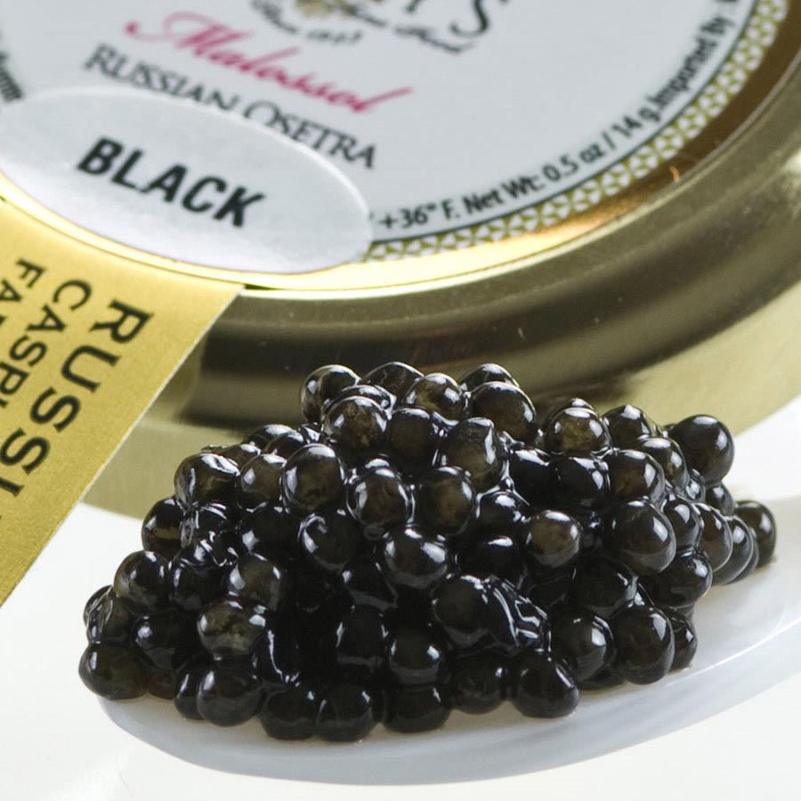 GourmetFoodWorld.com - Osetra Karat Black Russian Caviar - Malossol