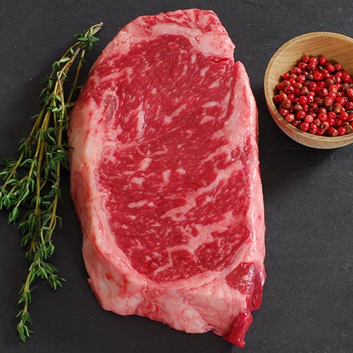 Wagyu Beef New York Strip - MS8 - Whole