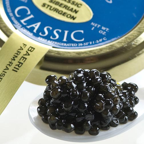 GourmetFoodWorld.com - Classic Siberian Sturgeon Caviar - Malossol