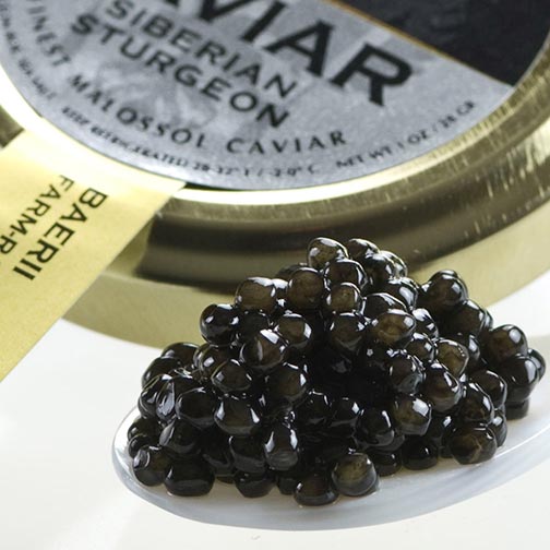 Farm Raised Osetra Baerii from Italy from Italy - buy caviar online at ...