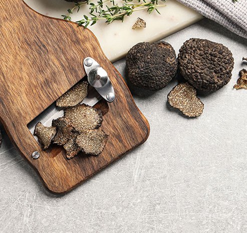 photo of burgundy truffles