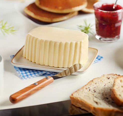  photo of delicious butter and breakfast spread