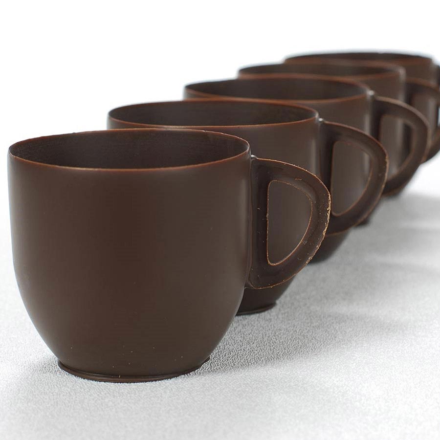 Dark Small Coffee cups - Smet Chocolaterie