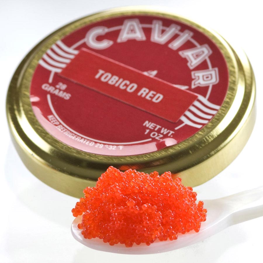 Tobico Capelin Caviar Red From Iceland Buy Caviar Online At Gourmet Food World