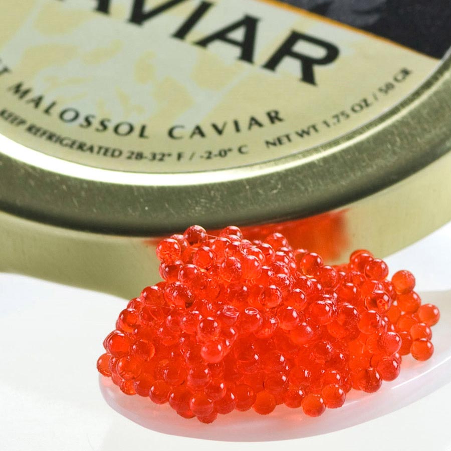 Buy Tobiko Caviar (Flying Fish Roe) Red - Catalina Offshore - Online Fish  Market