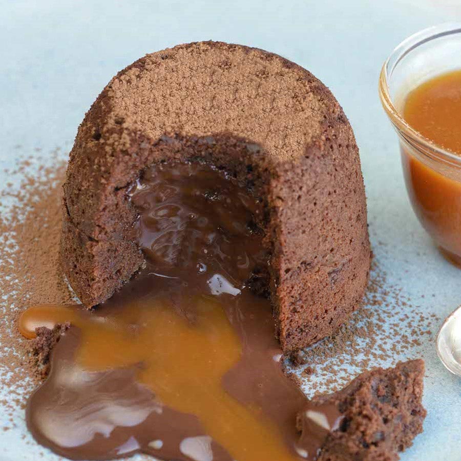 Easy creamy French chocolate fondant cake Recipe | No Recipe Tonight